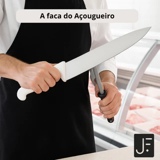 Faca para Churrascaria Açougueiro 12 polegadas Profissional