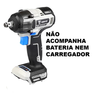 Chave de Impacto Deko Brushless 1/2" – Reposição Sem Bateria Sem Carregador