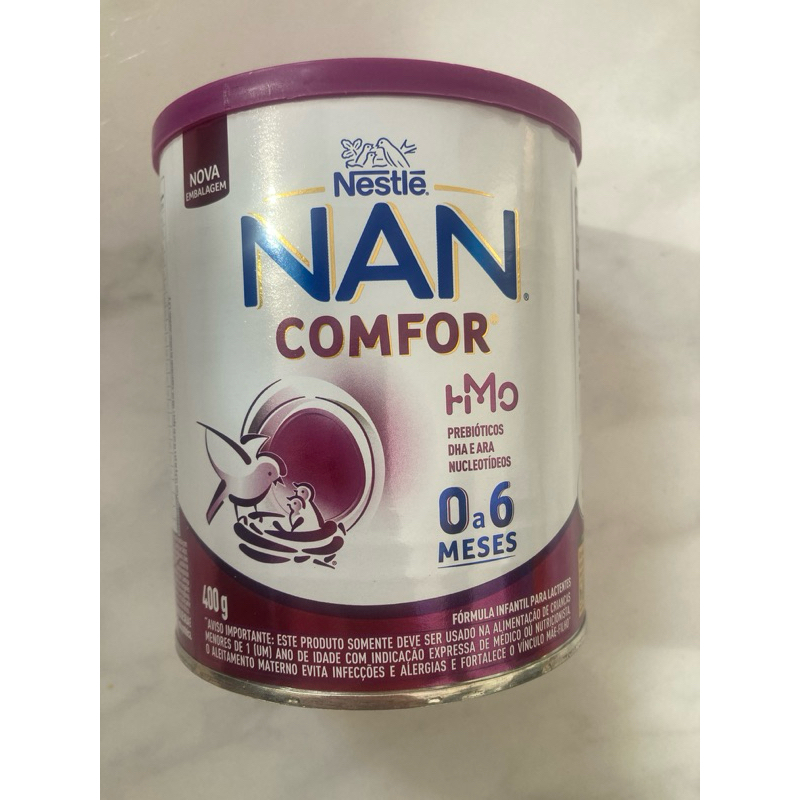 Nan comfor 0 a 6 meses 400g | Shopee Brasil