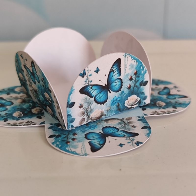 50 Forminhas Personalizadas de Doce Brigadeiro 4 Pétalas Festa ...