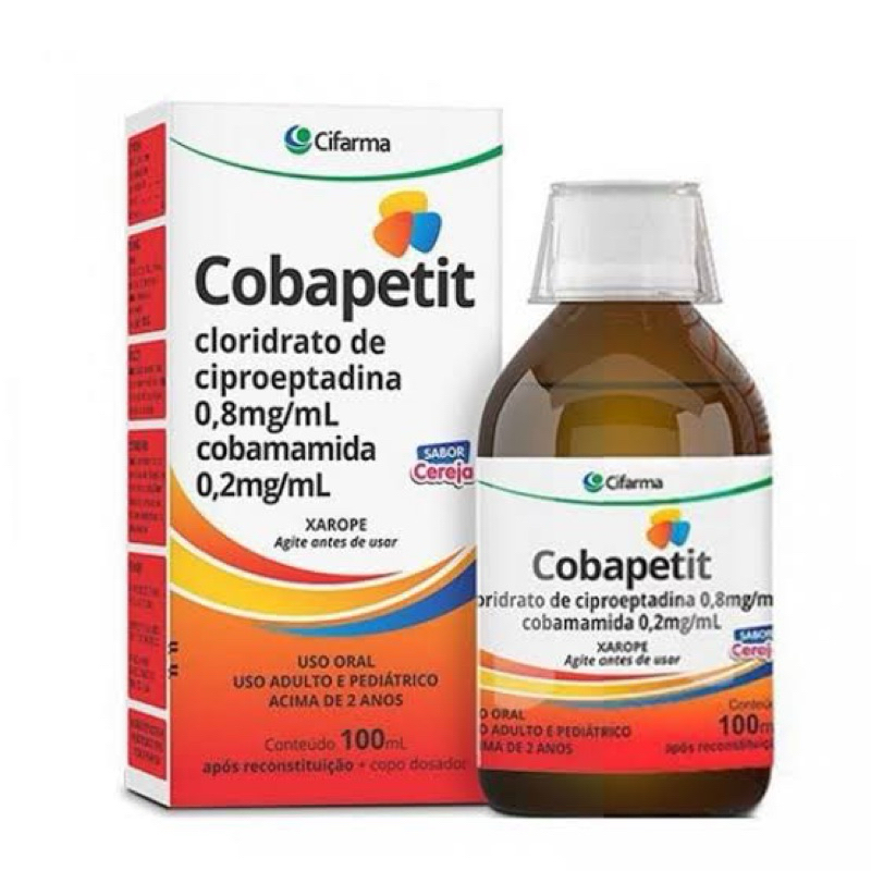Cobapetit Estimulante de Apetite Xarope 100ml | Shopee Brasil