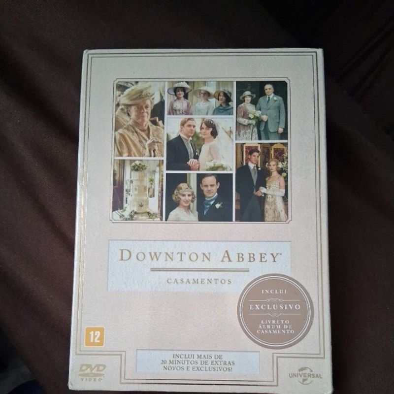 dvd triplo Downton Abbey casamentos original (lacrado) | Shopee Brasil