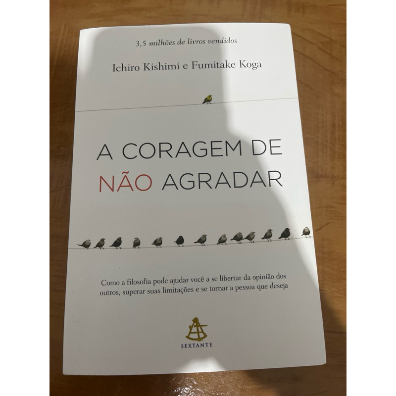 Livro a Coragem de nao agradar | Shopee Brasil