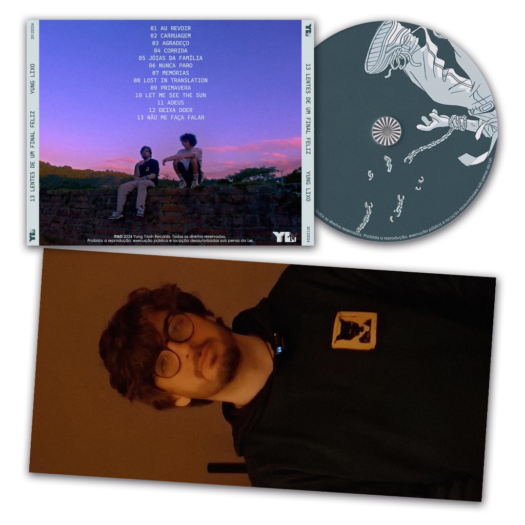 13 LENTES DE UM FINAL FELIZ - YUNG LIXO (CD FANMADE) | Shopee Brasil