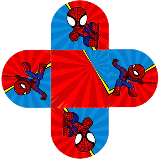 Forminha Brigadeiro para Doces - Tema Homem aranha - Forminha de Docinho - Envio Rápido