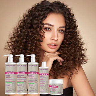 Nova Linha Cachos Mega Nutritiva Completa Modvida Karseell em Oferta na Shopee