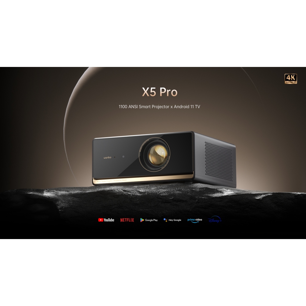 Projetor Xiaomi Wanbo X5 Pro 1100 Lúmens | Shopee Brasil