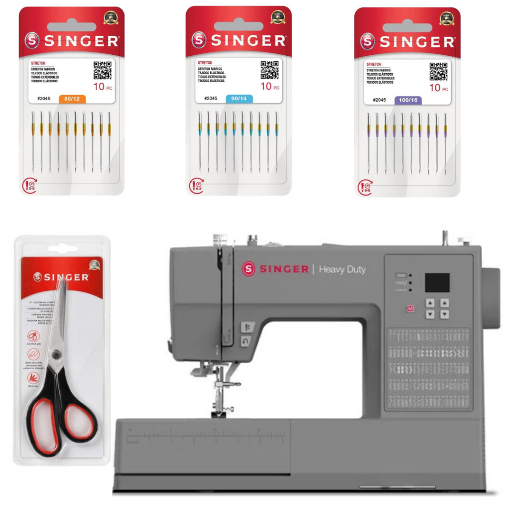 Máquina de costura reta Singer Heavy Duty HD6605 portátil - cinza ...