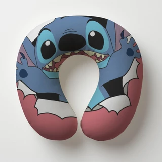 Almofada de Pescoço Travesseiro Protetor de Pescoço Silicone Para  Viagem, Descanço  Infantil Stitch em Oferta na Shopee