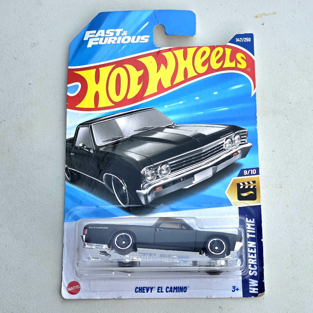 Hot Wheels Chevy El Camino Velozes e Furiosos Preto - HW Screen Time ...