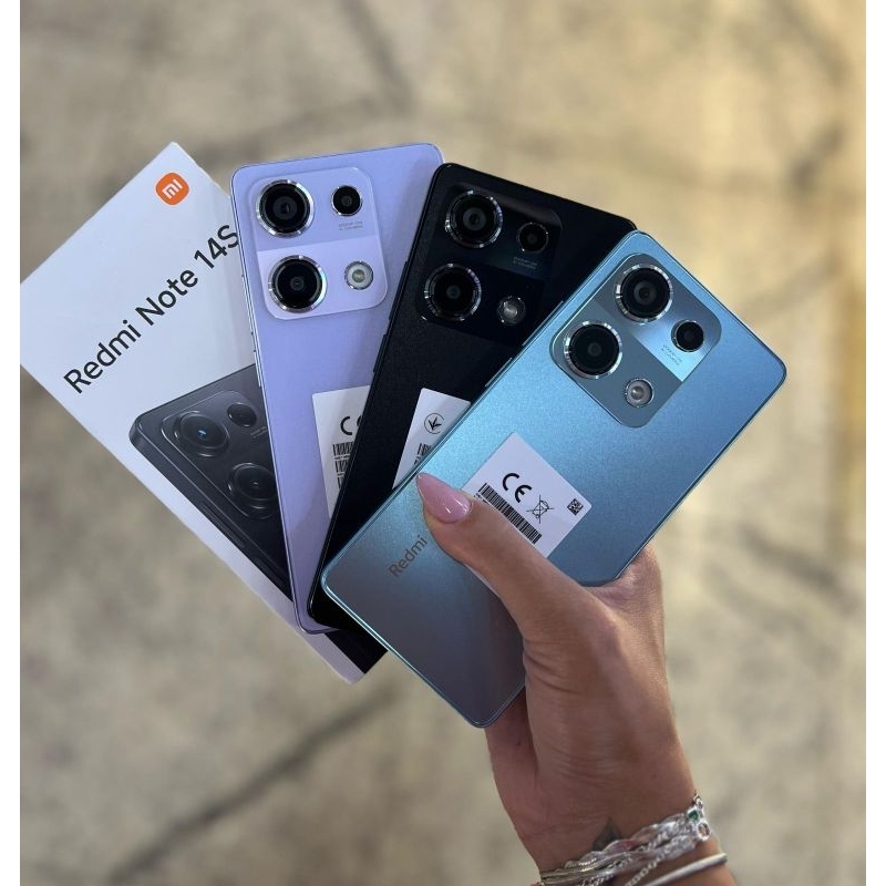 REDMI NOTE 14S NFC 256GB/8 RAM TELA AMOLED VERSÃO GLOBAL - Faz a Boa!