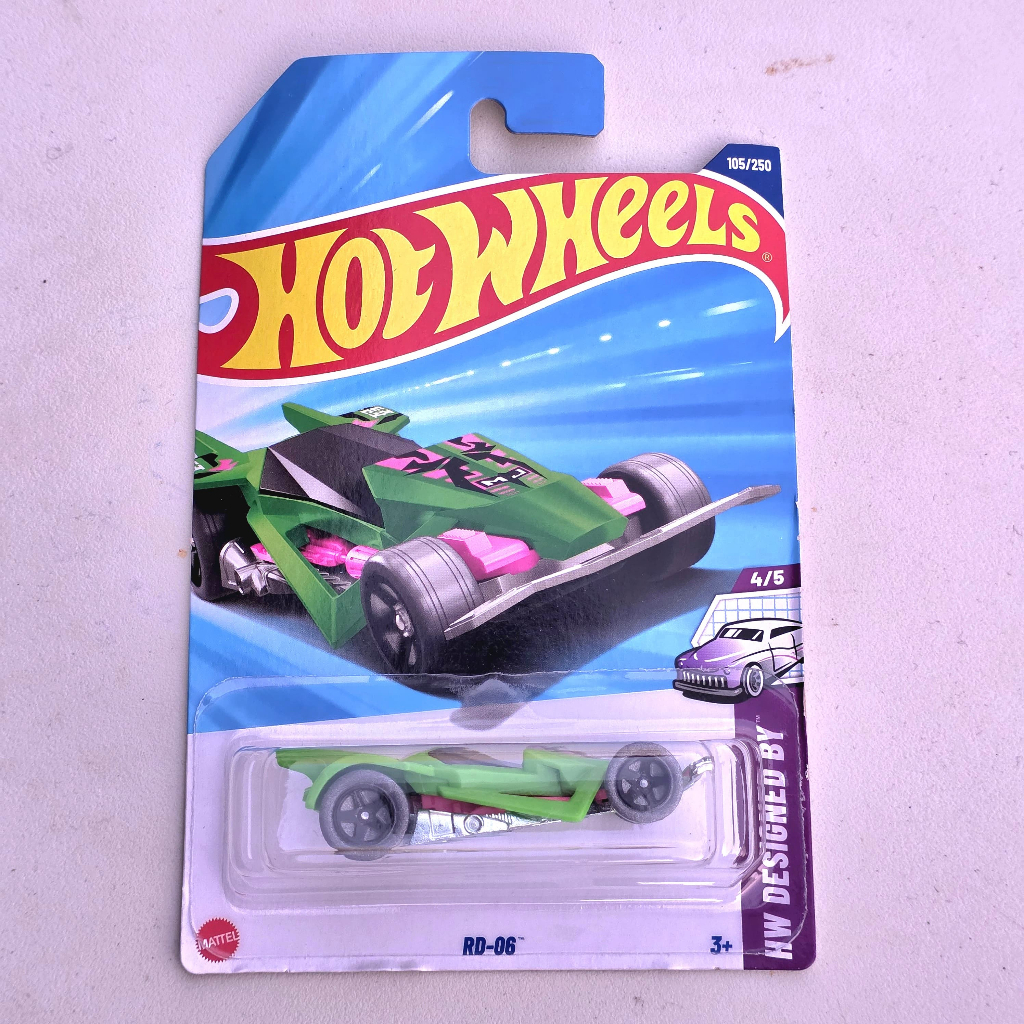 Hot Wheels RD-06 Verde - HW Designed By - HYX82 - Lote K 2025 ...