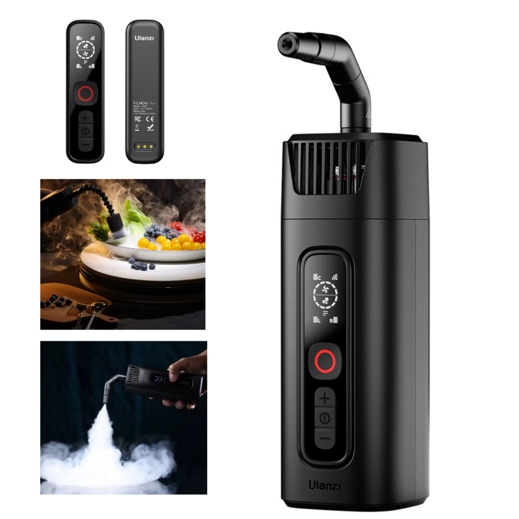 Máquina Portátil De Fumaça Nebulizadora Neblina Ulanzi Fm01 Filmog