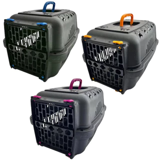 Caixa Transportadora Pet Black Smart Colors - N1 - N2 - N3