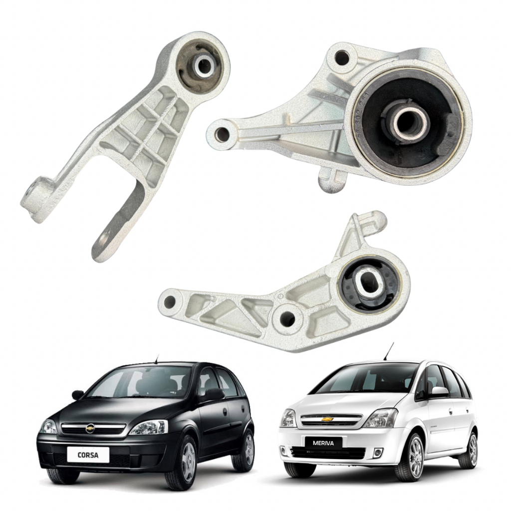 Kit Coxim Motor Cambio Corsa Meriva Montana 2002 2003 2004 | Shopee Brasil