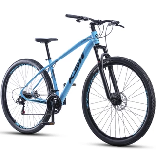 Bicicleta Aro 29 Ksw 21 Velocidades Cambio Shimano Alumínio Xlt 100 Mtb aero freio a disco suspensão MTB
