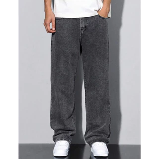 Calça Balão Calca Jeans Masculina Bag Boca Larga Streetwear Estonada 38 AO 48