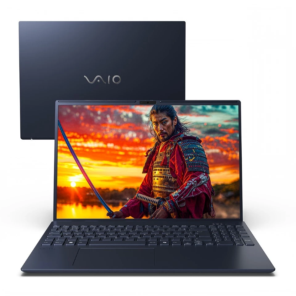 Notebook VAIO FE16 AMD Ryzen 7 5825U Linux 8GB RAM 512GB SSD