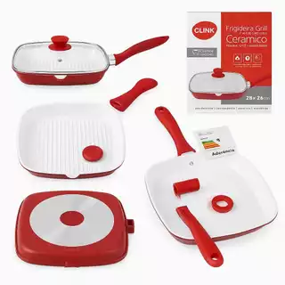 Frigideira Antiaderente Clink - Comprar com Melhor Preço em Utensílios de Cozinha