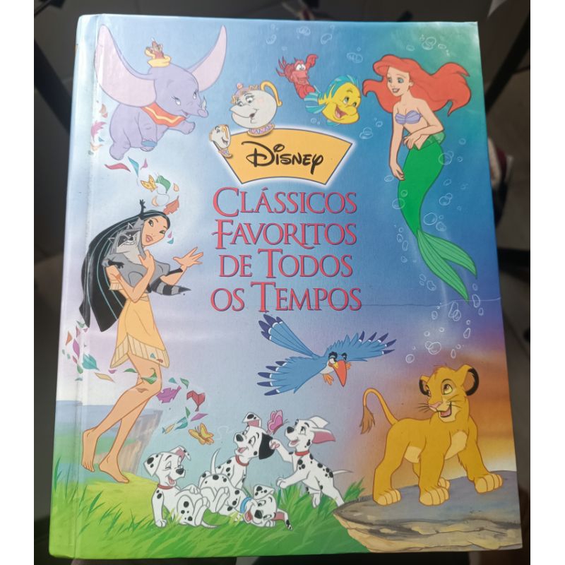 Livro Disney Clássicos Favoritos de Todos os Tempos | Shopee Brasil