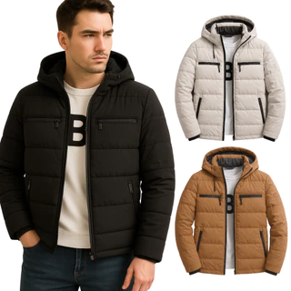 Bobojaco Jaqueta Gominho Puffer Nylon Forrada Inverno Frio Reforçada Capuz Corta Vento Masculina em Promoção na Shopee Bobojaco Jaqueta Gominho Puffer Nylon Forrada Inverno Frio Reforçada Capuz Corta Vento Masculina
