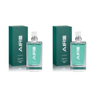Kit 2 Perfumes Aire Desodorante Colônia Masculina Jequiti