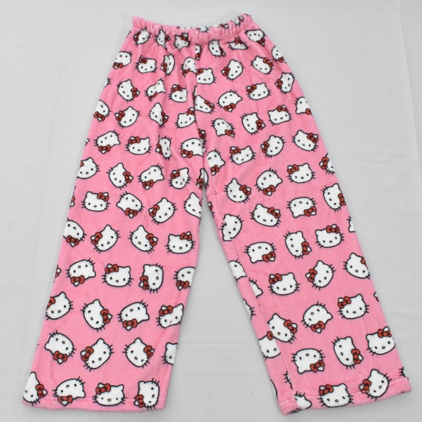 calça pijama Hello kitty de pelúcia soft fofinha Sanrio hello kitty ...