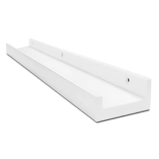 Prateleira Calha Branca 120cm – Visual Moderno por um Preço Justo em Oferta na Shopee