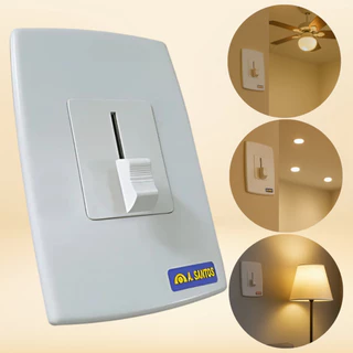 Dimmer Deslizante Bivolt Controlador Ajuste Luz Ventilador Luminosidade Intensidade Lâmpada Iluminação Interruptor