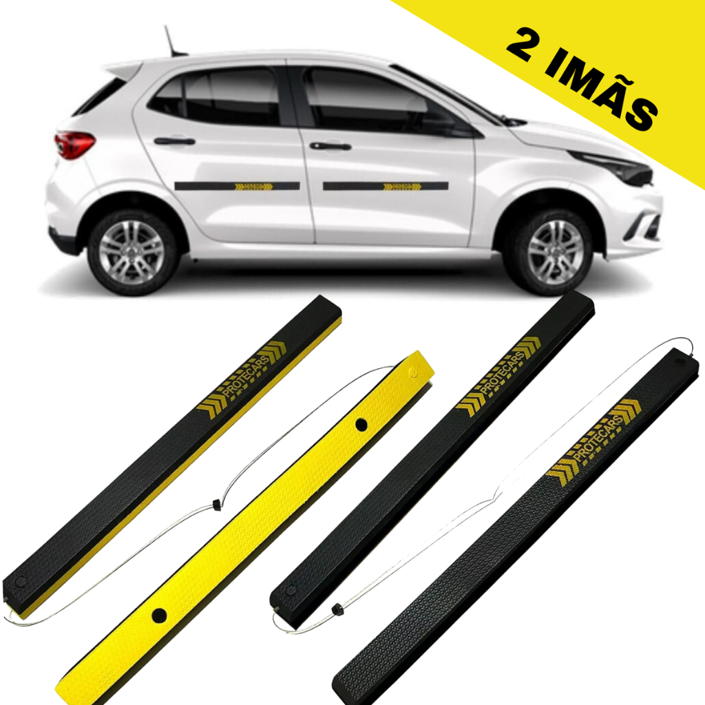 Kit 4 Protetores Magnéticos de Porta para Carro – EVA, Imã Forte, Anti ...