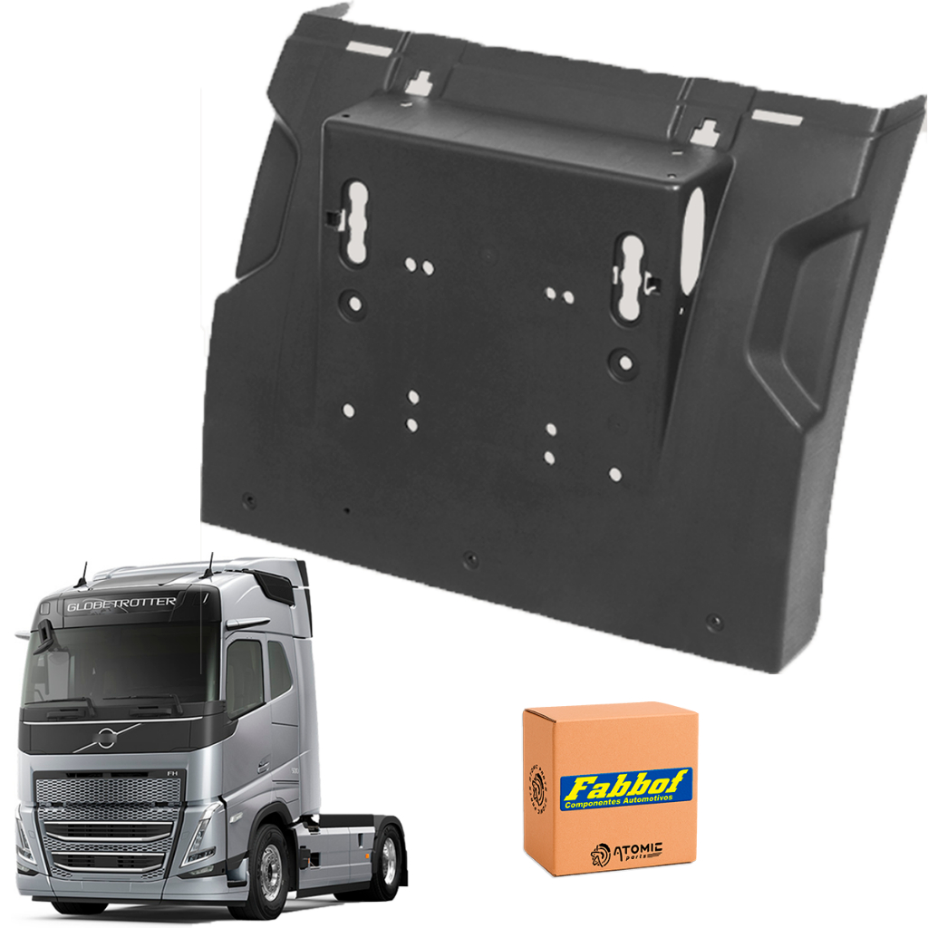 Paralama Tração Dianteiro/traseiro Volvo Fh 2015/2025 Preto | Shopee Brasil