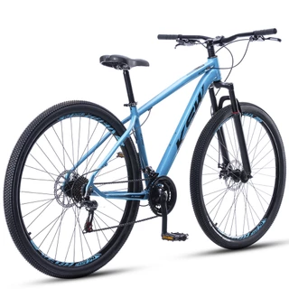 Bicicleta Bike Aro 29 Ksw Xlt100 21 Velocidades Marcha Aero Alumínio Freio a disco Suspensão Mtb