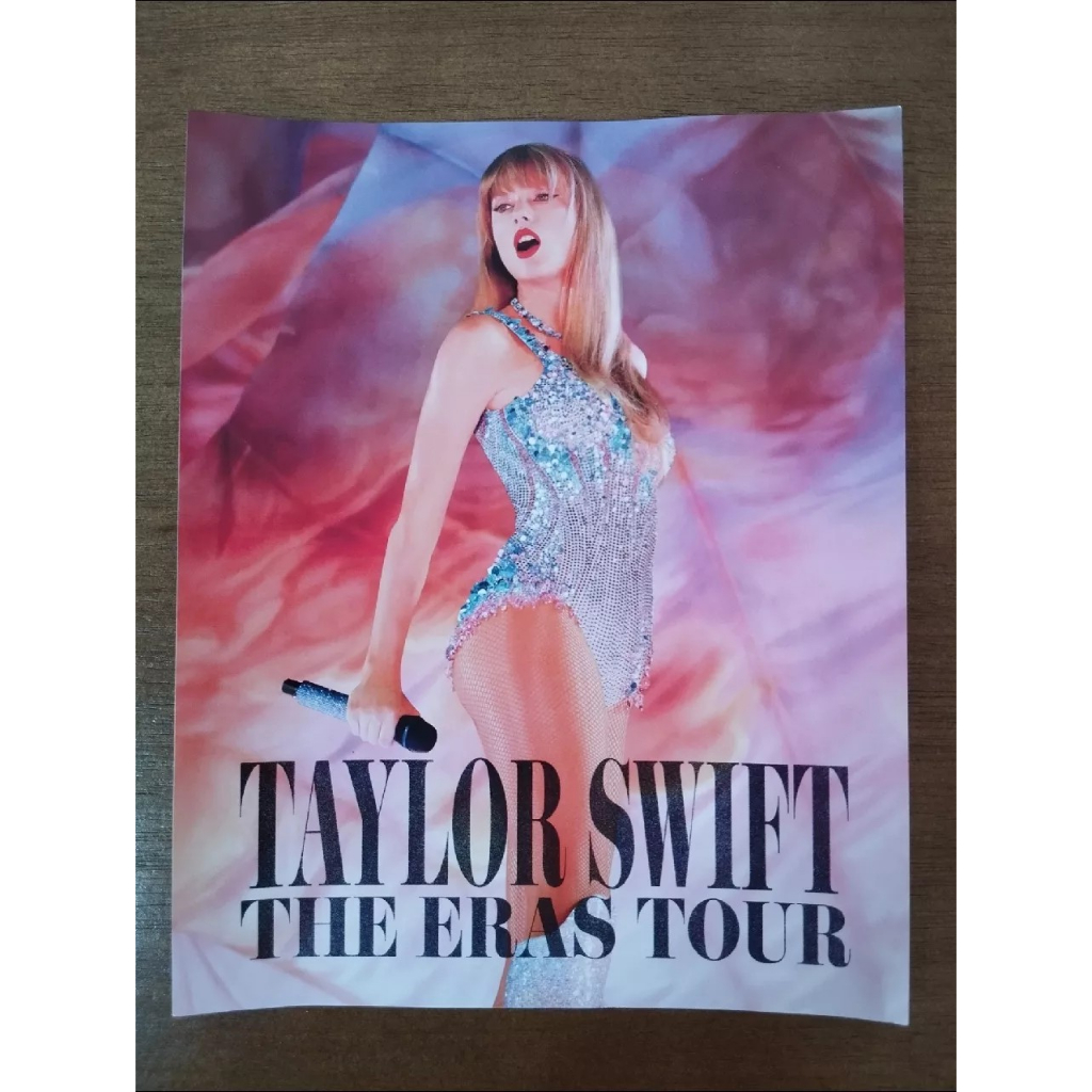 Pôster Taylor Swift The Eras Tour Cinemark 20x25cm Exclusivo
