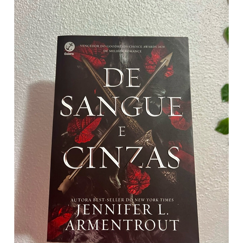 Livro de Sangue e Cinzas | Shopee Brasil