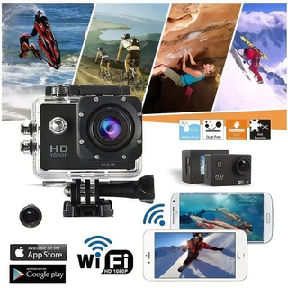 Câmera Esportiva À Prova D'água Kit De Viagem Ação DV 1080P Full HD Conjunto De Câmeras De Vídeo FLUX