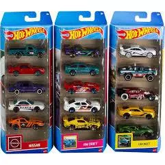 Carrinho Hotweels - Pack 5 Hot Wheels - Diversos Modelos