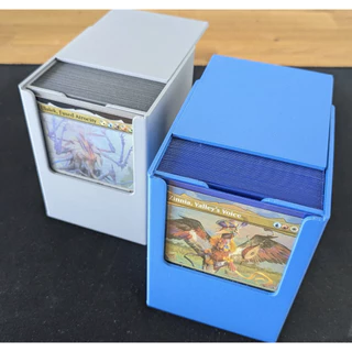 Deck Box para MTG Commander – Capacidade para 100 Cartas Double Sleeved