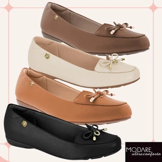 Sapatilha Modare Ortopédica Feminina Ultraconforto Mocassim Confortável Fascite Plantar Esporão Palmilha Macia Soft em Oferta na Shopee