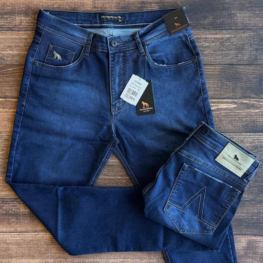 Calça Jeans Masculina Acostamento Shopee Brasil