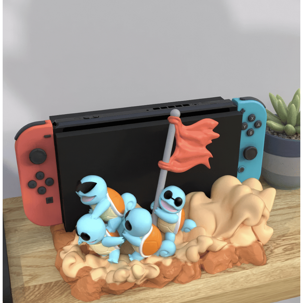 Suporte para Nintendo Switch Pokemon – Gangue Squirtle