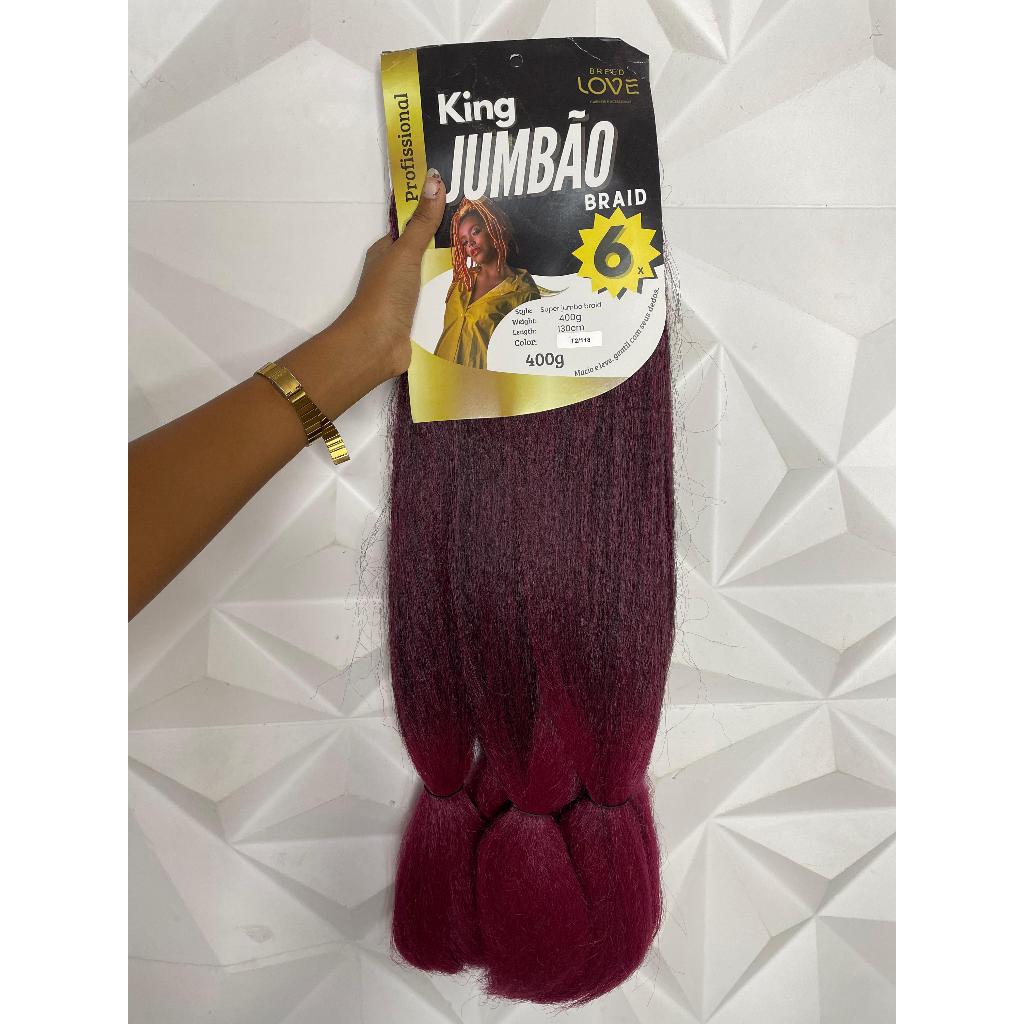 Jumbo para Box Braids 400g – Twister King Jumbão ou Cherey
