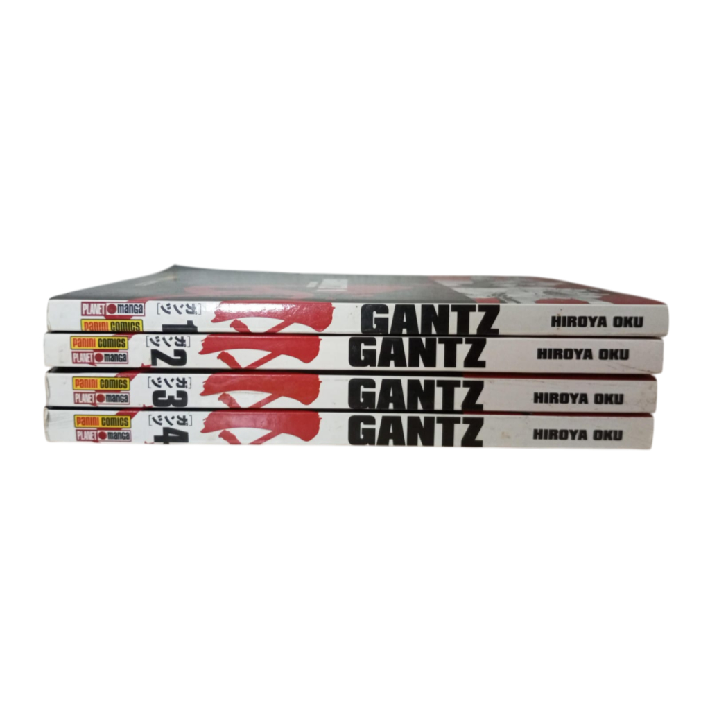 Box 4 Livros: Gantz Vol.1, 2, 3, e 4 - Hiroya Oku | Shopee Brasil