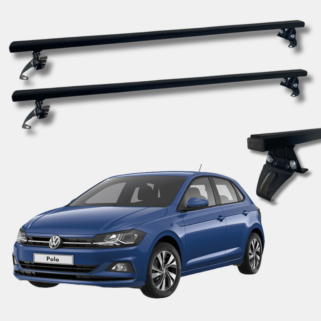 Rack De Teto Bagageiro Volkswagen VW Novo Polo 2018 Até 2025 AÇO Para ...
