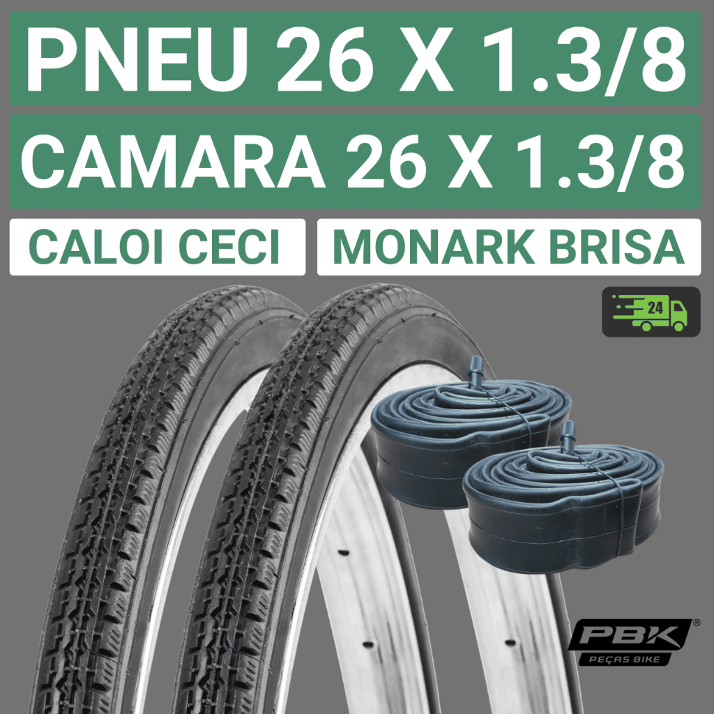 Pneu Aro 26 x 1 3/8 Pneu Aro 26 Bicicleta Pneu Caloi Ceci Pneu Monark ...