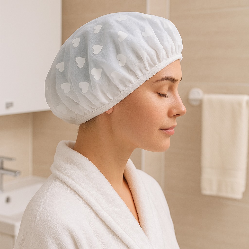Touca Atoalhada Para Banho de Secagem Rápida, Microfibra e Antifrizz ...