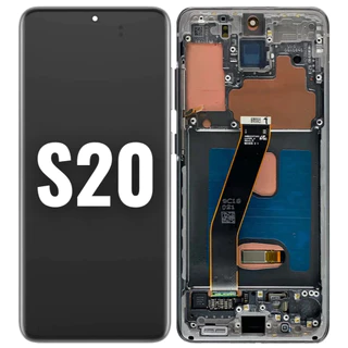 TELA FRONTAL DISPLAY LCD GALAXY S20 G980 INCELL COM ARO