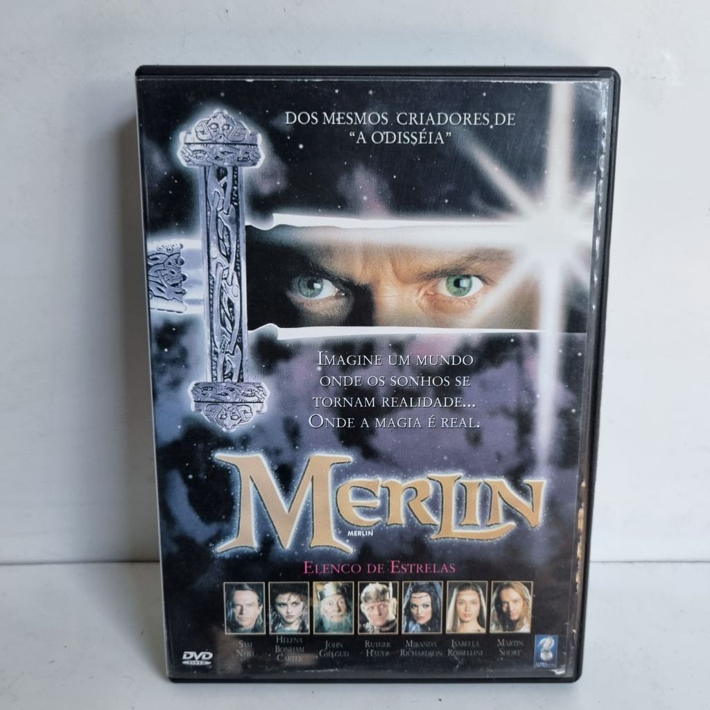 DVD Original - Merlin ( Sam Neill) - Califórnia Filmes | Shopee Brasil