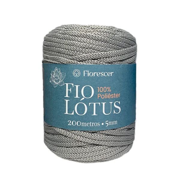 Fio Lótus Premium 100% Poliéster 5mm Shopee Brasil