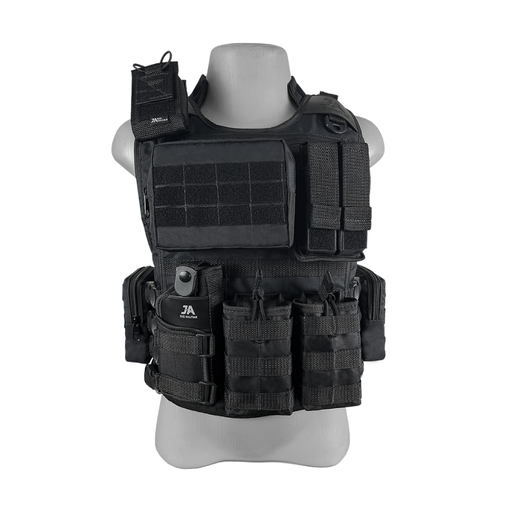 Capa Modular Close Colete 3a com 10 Bolsos esportes ao ar livre