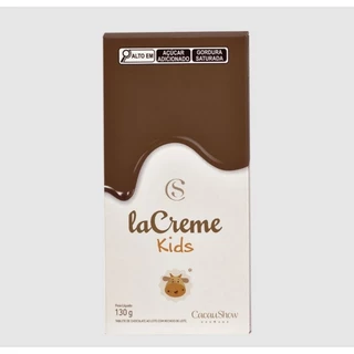 Barra Kids de Chocolate laCreme com Recheio de Leite Cacau Show em Oferta na Shopee